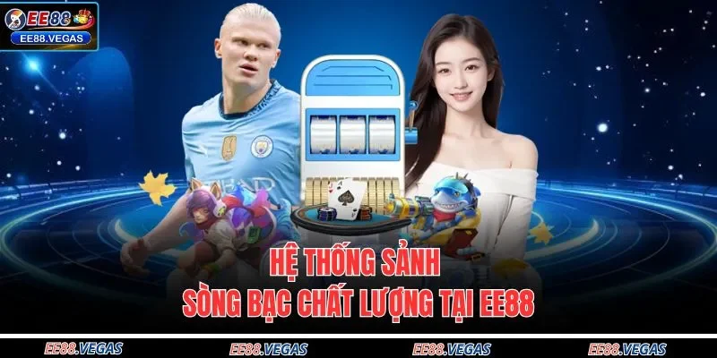Hệ thống sảnh sòng bạc chất lượng tại EE88